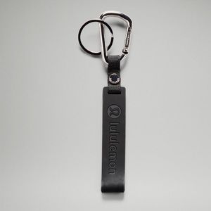Lululemon Silicone Keychain